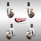 Service Caster 3 Inch 316SS High Temp Glass Filled Nylon 1-3/8 Inch Stem Caster Brake SCC, 2PK SCC-SS316EX20S314-GFNSHT-2-TLB-2-138 - alternate 3